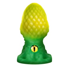 Creature Cocks - Eye of the Dragon Butt Plug - Green photo