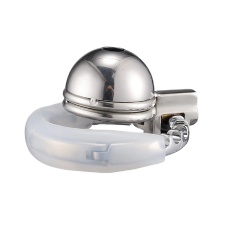 MT - Metal Chastity Cage w Adjustable Ring photo