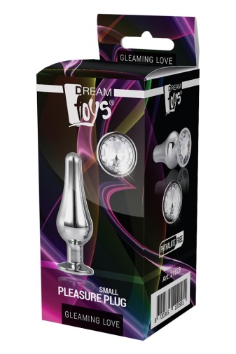 Dreamtoys - Gleaming Love 圆锥形铝制后庭塞 细码 - 银色 照片