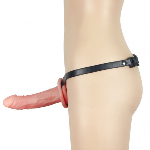 Lovetoy - Unisex Hollow Strap On - Skin photo