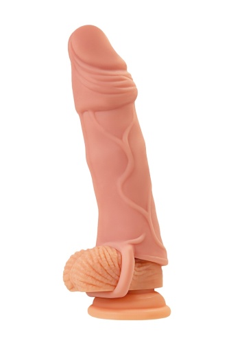XLover - 16cm 陰莖延長套 - 肉色 照片