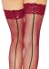 Leg Avenue - May Backseam Stockings  - Burgundy photo-2