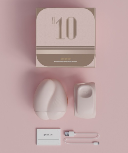 Qingnan - Sensing Clit Stimulator #10 - Flesh Pink photo