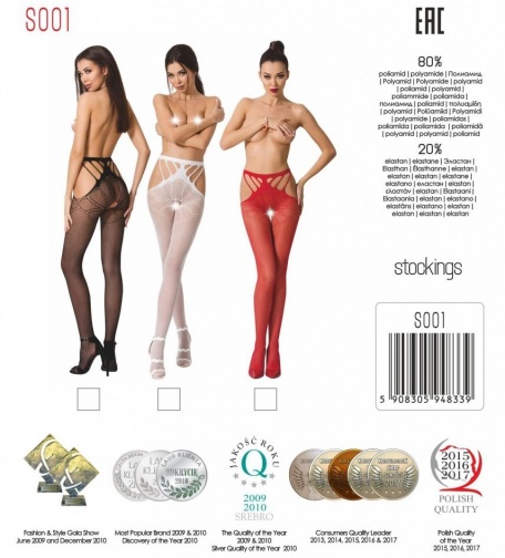 Passion - Stockings S001 - Black photo