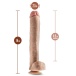 Dr. Skin - Dr. Michael 强力吸盘仿真假阳具 35cm - 肉色 照片-6