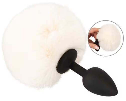 You2Toys - Fluffy Tail Plug S - White photo