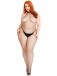 Leg Avenue - What U Want Bodystocking - Black - Plus Size photo-9