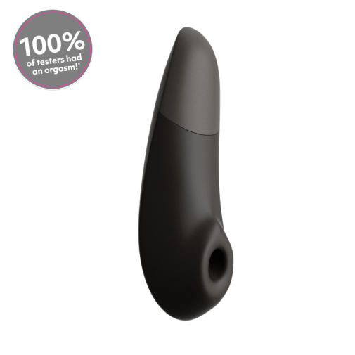 Womanizer - 增强版Pleasure Air & 深层震动 阴蒂刺激器 - 黑色 照片