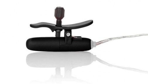 CEN - Vibrating Heated Nipple Teasers - Black photo