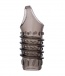 XLover - Ribbed Penis Sleeve - Black photo-2