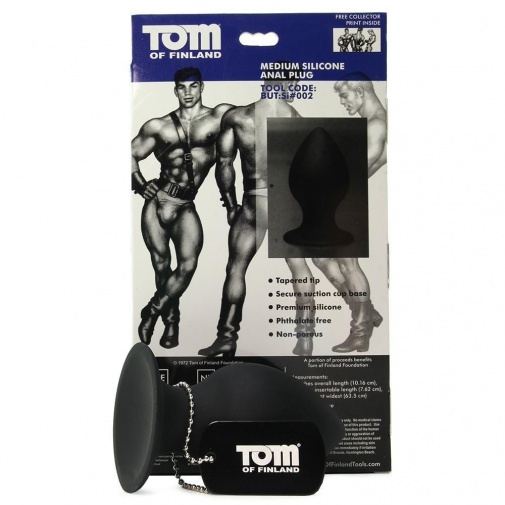 TOF - Medium Silicone Anal Plug photo