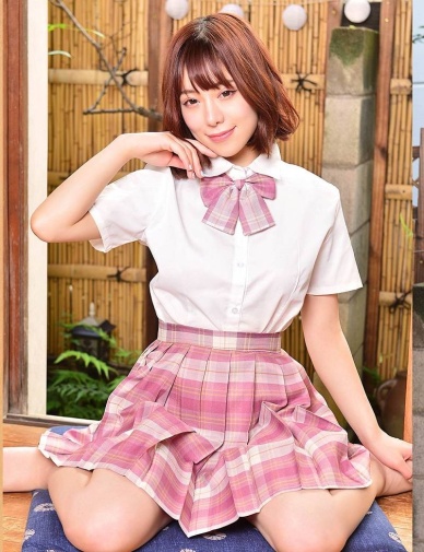 Ohyeah - 甜美学生服装 - 粉红色 - 大码 照片