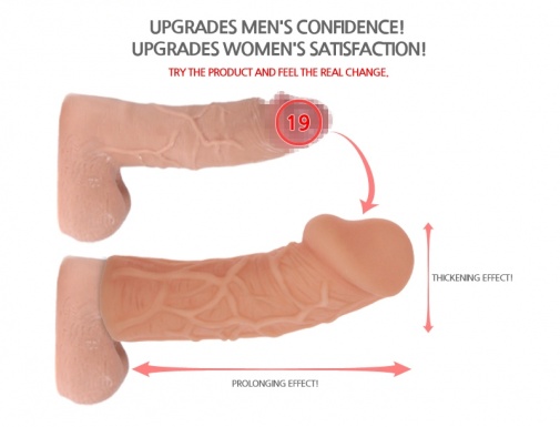 Kokos - Extreme Realistic Cock Sleeve M - Flesh photo