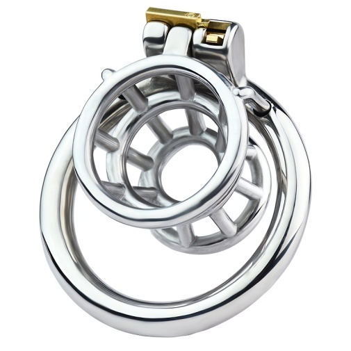 FAAK - Chastity Cage 200 - Silver photo