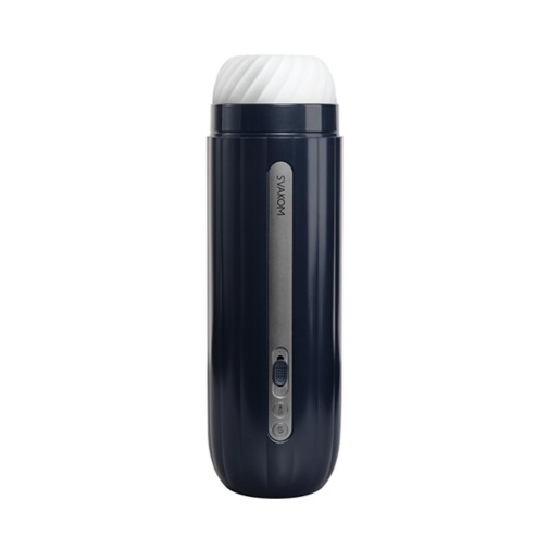 SVAKOM - Hannes Neo Interactive Throbbing Masturbator - Dark Blue photo