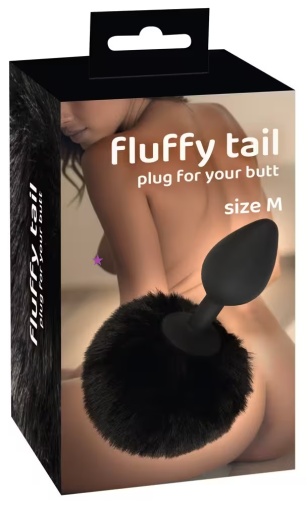 You2Toys - Fluffy Tail Plug M - Black 照片