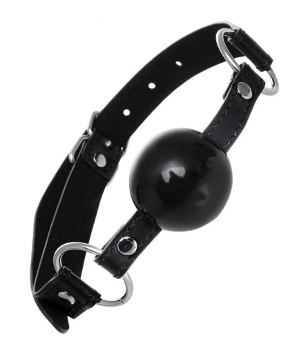 Anonymo - Ball Soft Gag - Black photo