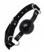 Anonymo - Ball Soft Gag - Black photo-4