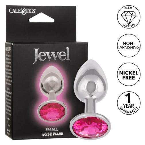 CEN - Jewel Rose Anal Plug S - Pink photo