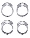Locked in Lust - Vice Mini V2 Chasity Cage - Clear photo-6