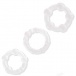 Lovetoy - Power Plus Triple Beaded Ring Set - Clear photo