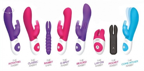 TRC - Lay On Rabbit 按摩器 - 黑色 照片