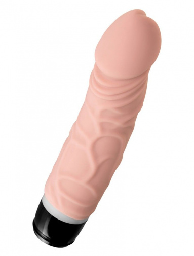 A-Toys - 多段速震动假阳具 19.3cm - 肉色 照片