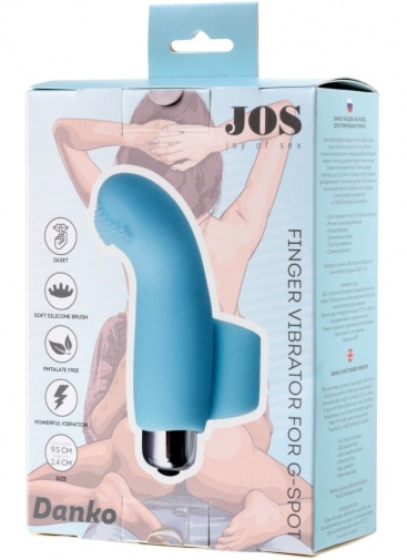 JOS - Danko 手指震动器 - 蓝色 照片