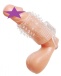 Size Matters - Vibrating Textured Erection Sleeve - Clear photo-2