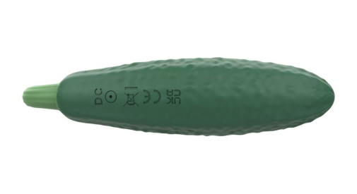 Olika - Cucumber Mini Vibrator - Green photo
