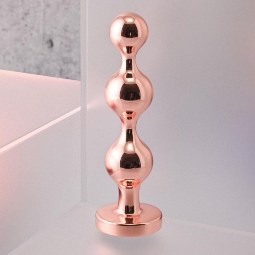 Gender X - Digger Anal Plug S - Gold photo