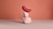 Vibio - Frida App-Controlled Lay-On Vibrator - Wine Red photo-6