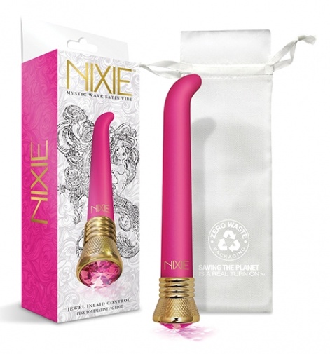 Nixie - Mystic Wave G点震动棒 - 粉红碧玺 照片