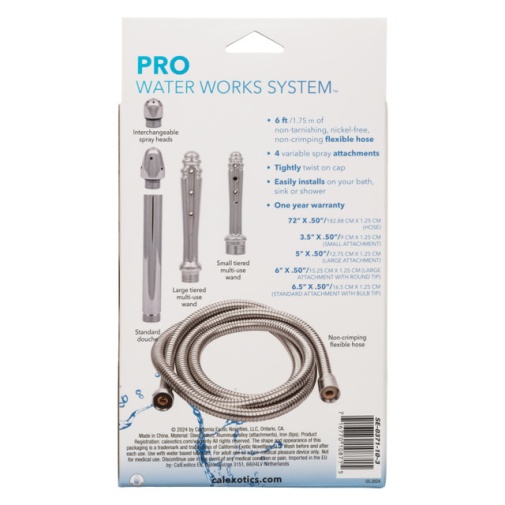 CEN - Pro Water Works Enema System - Silver photo