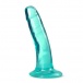 B Yours Plus - Hard & Happy 仿真假阳具 14cm - 透明绿 照片