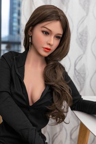 Kira Asian Realistic Sex Doll, Skinny Body, B-Cup, Ultra Soft TPE 157 cm (5'2 ft) photo