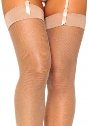 Leg Avenue - Micro Net Stockings - Nude photo