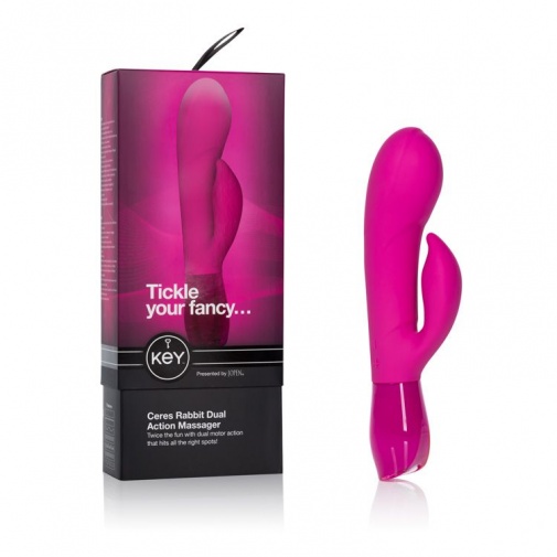 Key - Ceres Dual Action Rabbit - Pink photo