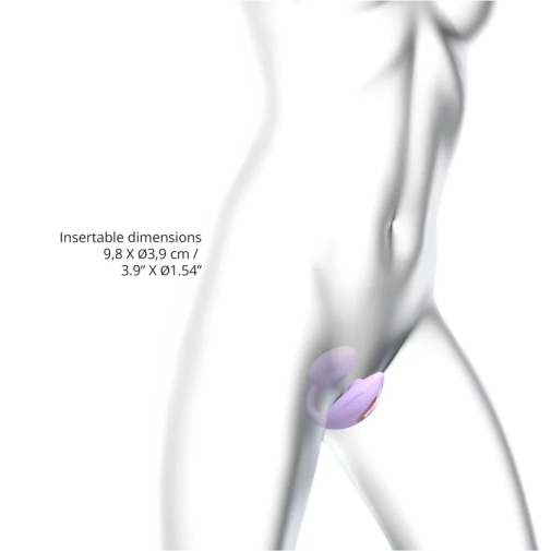 Love to Love - Wonderlover Double Stimulator - Viva Mauve photo