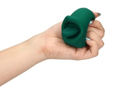 Loveline - Licking Vibro Clit Stimulator - Green photo