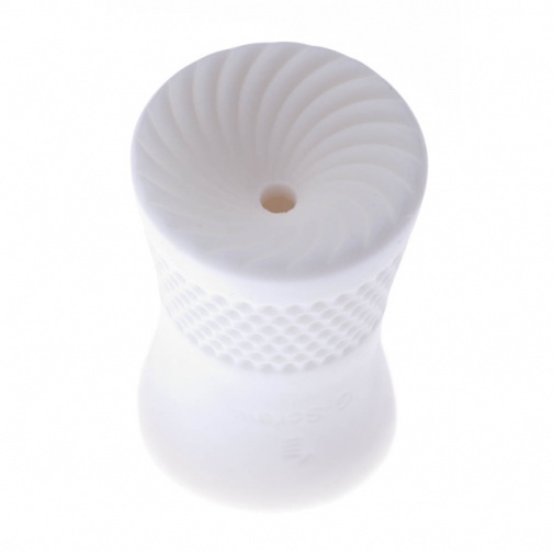 Genmu - G-Screw Capsule Masturbator - Orange photo