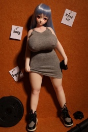 Youla 迷你超巨乳性感萝莉 超柔软矽胶身体仿真性爱娃娃 58cm (乙烯基头) 照片