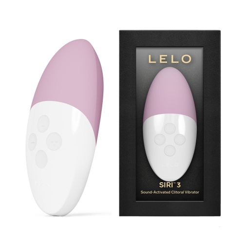 Lelo - Siri 3 声控阴蒂震动器 - 浅粉红色 照片