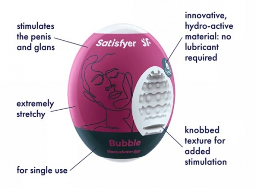 Satisfyer - Single Egg - Bubble photo