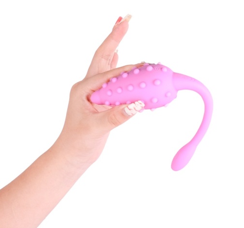 FAAK - Steel Toothed Wolf Vibro Plug - Pink photo
