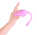 FAAK - Steel Toothed Wolf Vibro Plug - Pink photo-2