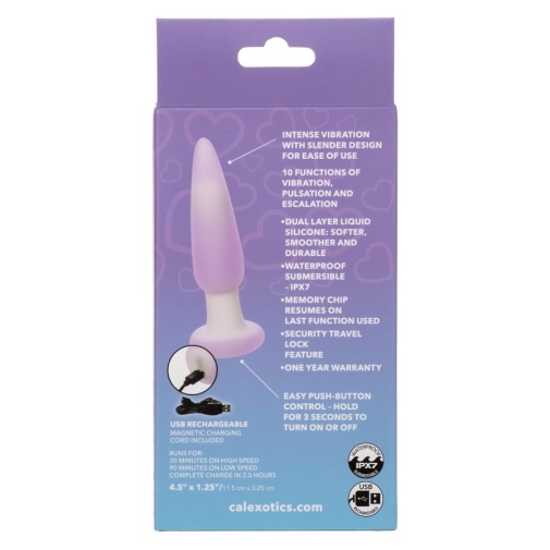 CEN - Lavender Haze Slender Vibro Plug - Purple photo