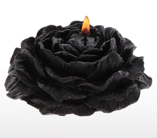 Taboom - Rose Drip Candles 2pcs - Black/Red photo