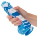 CEN - 6" Twisted Realistic Dildo - Blue photo-6