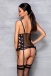 Passion - Malwia Corset - Black - L/XL photo-4